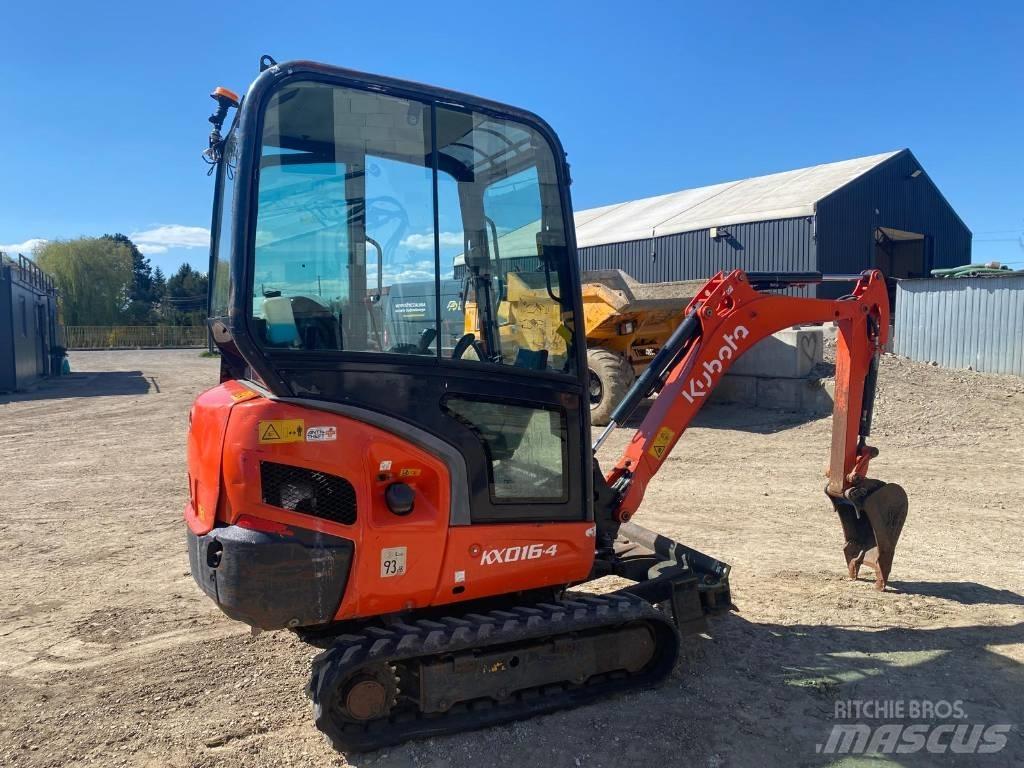 Kubota KX 016-4 Mini ekskavatori < 7 t