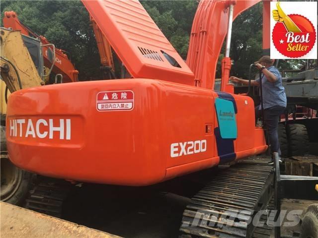 Hitachi EX 200 Kāpurķēžu ekskavatori