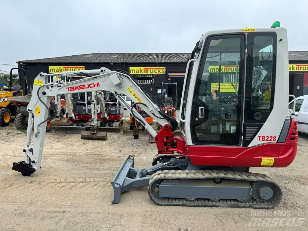 Takeuchi TB228 Mini ekskavatori < 7 t