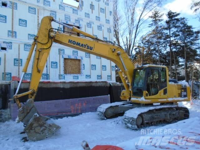 Komatsu PC 200 LC-8 Kāpurķēžu ekskavatori