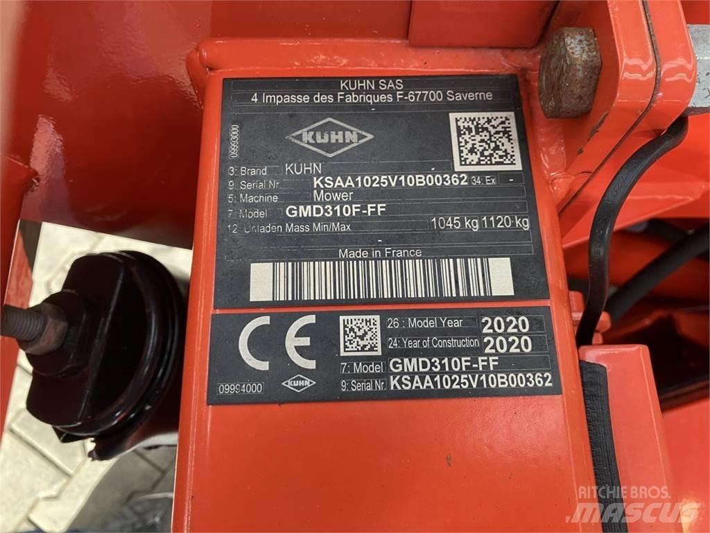 Kuhn GMD 310 F-FF Pļaujmašīnas