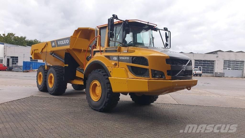 Volvo Dumper Artikulētie pašizgāzēji
