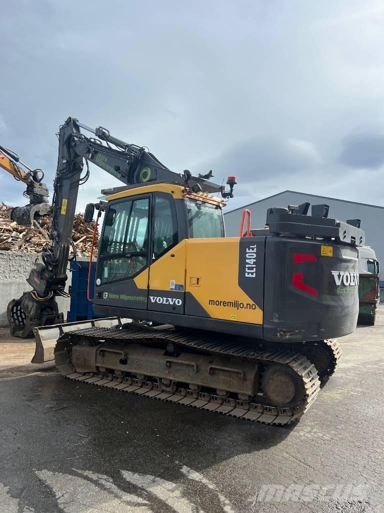 Volvo EC 140 EL Kāpurķēžu ekskavatori