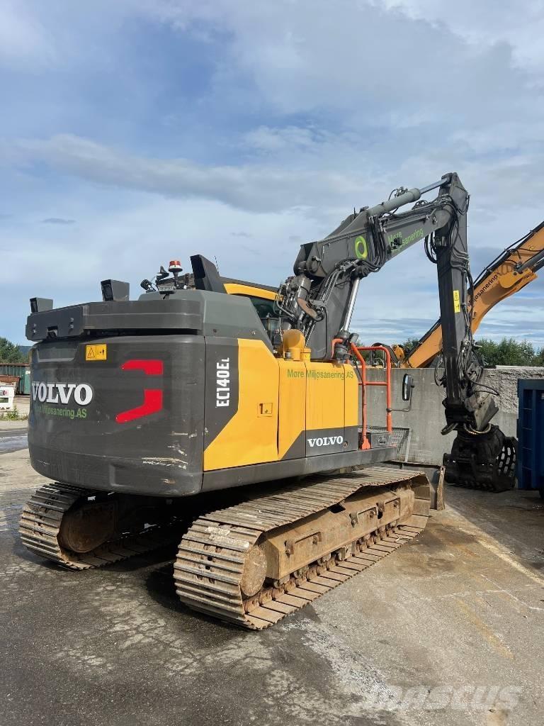 Volvo EC 140 EL Kāpurķēžu ekskavatori