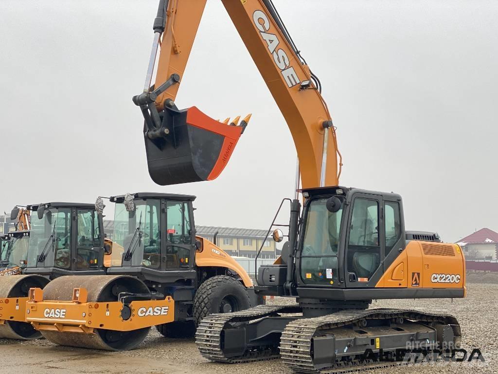 CASE CX 220 NLC Kāpurķēžu ekskavatori