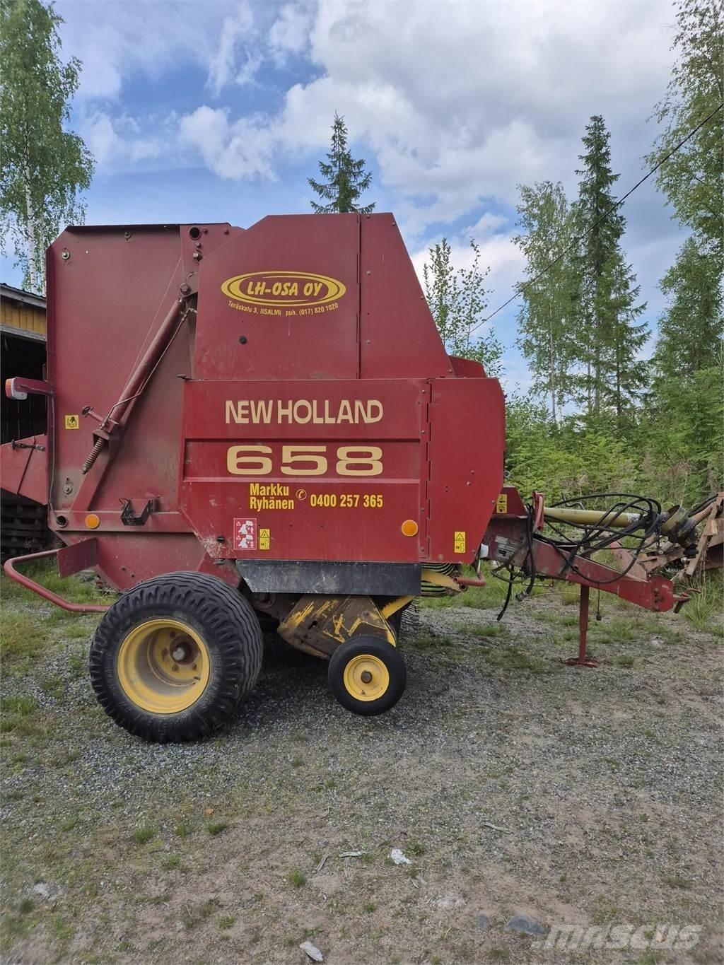 New Holland 658 Rituļu preses