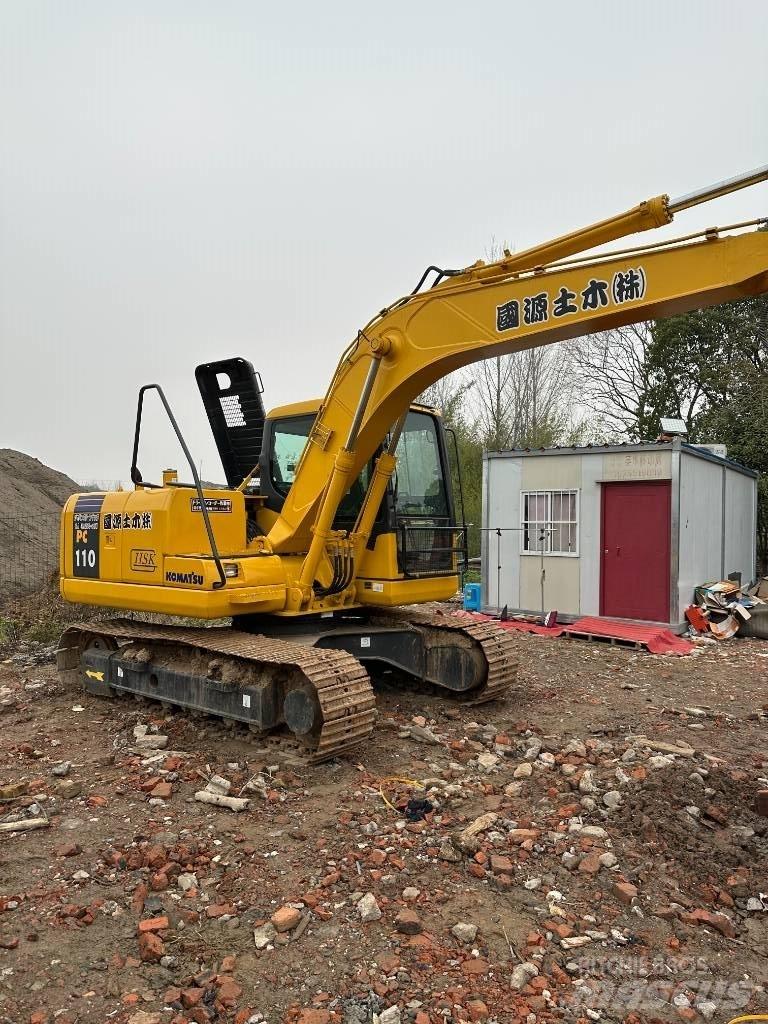 Komatsu PC110-7 Kāpurķēžu ekskavatori