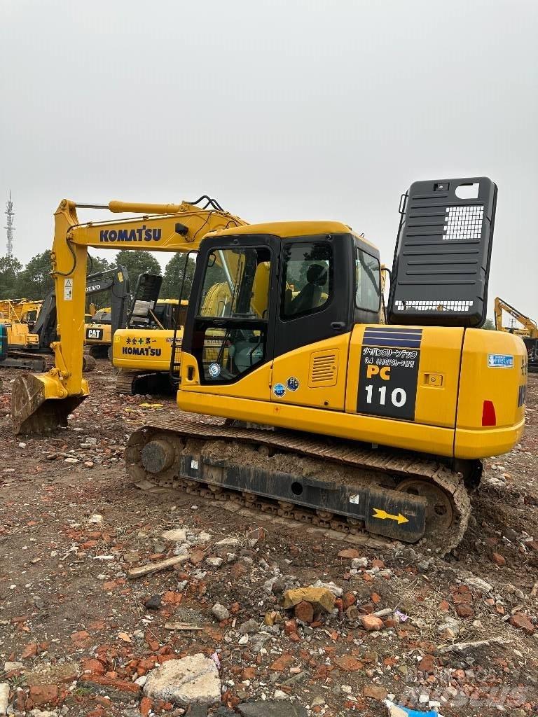 Komatsu PC110-7 Kāpurķēžu ekskavatori