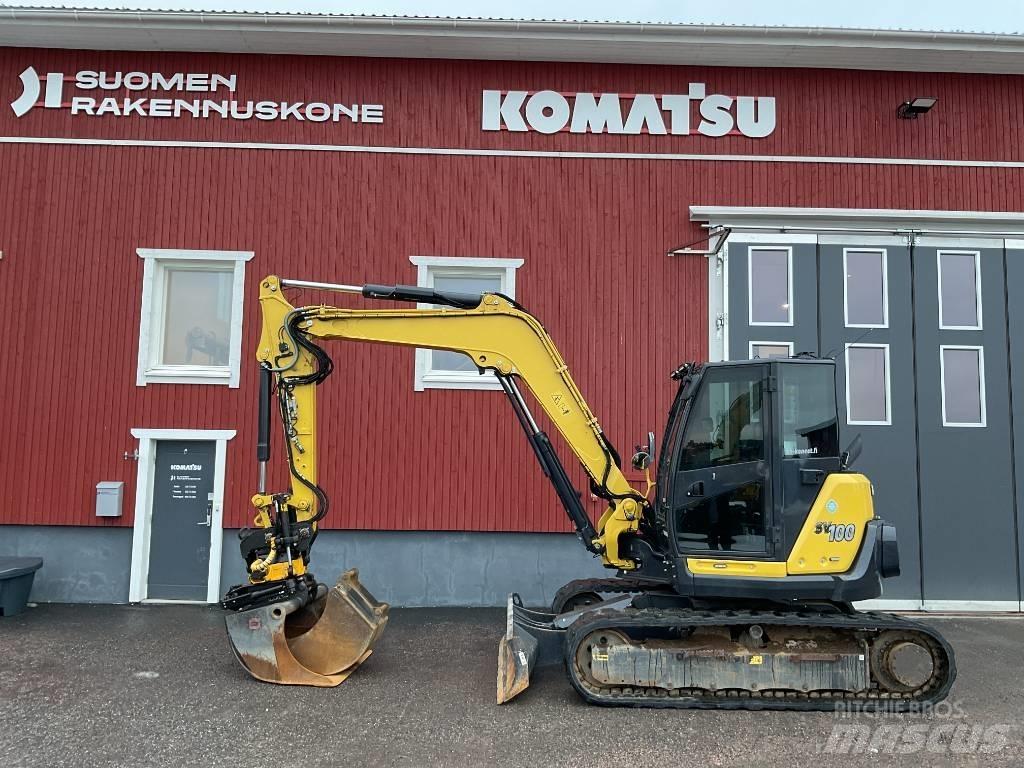 Yanmar SV100-2A Vidēja lieluma ekskavatori 7 t - 12 t