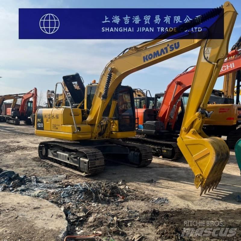 Komatsu PC 120 Kāpurķēžu ekskavatori