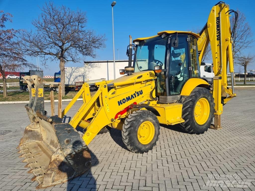 Komatsu WB 97R-5E0 Ekskavatori-iekrāvēji