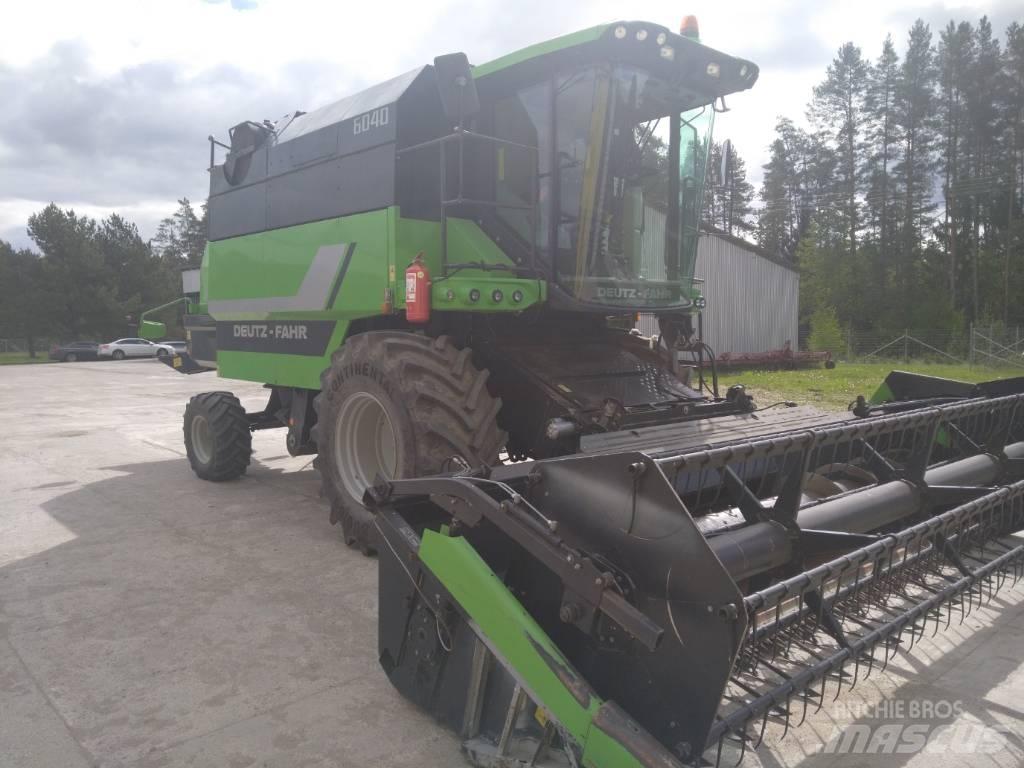 Deutz-Fahr 6040 HTS Ražas novākšanas kombaini