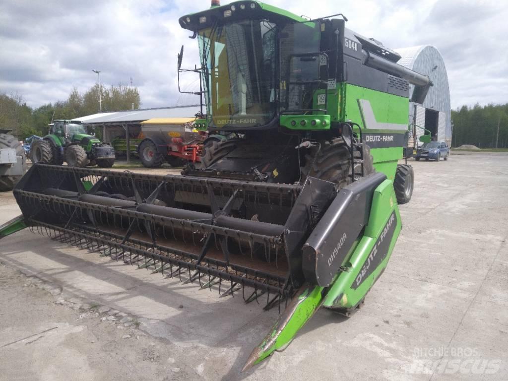 Deutz-Fahr 6040 HTS Ražas novākšanas kombaini