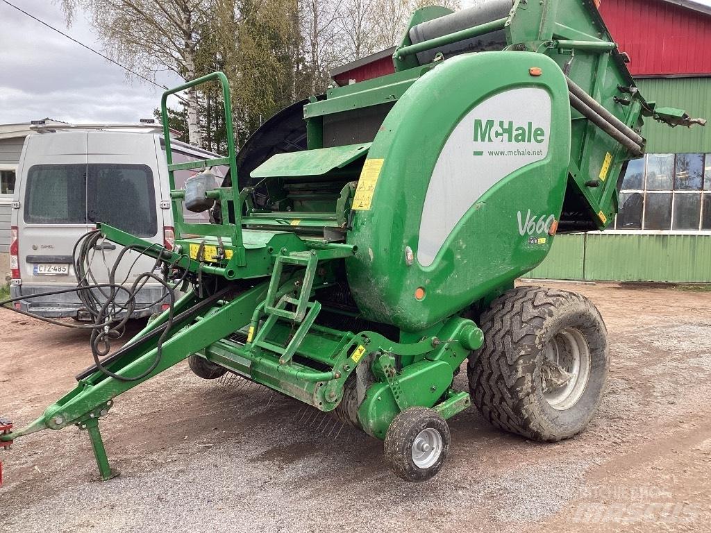 McHale V 660 Rituļu preses