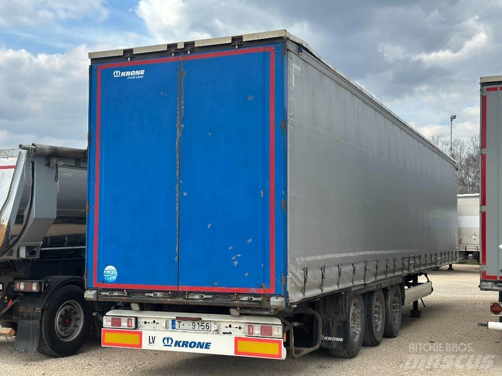 Krone SD Tents puspiekabes