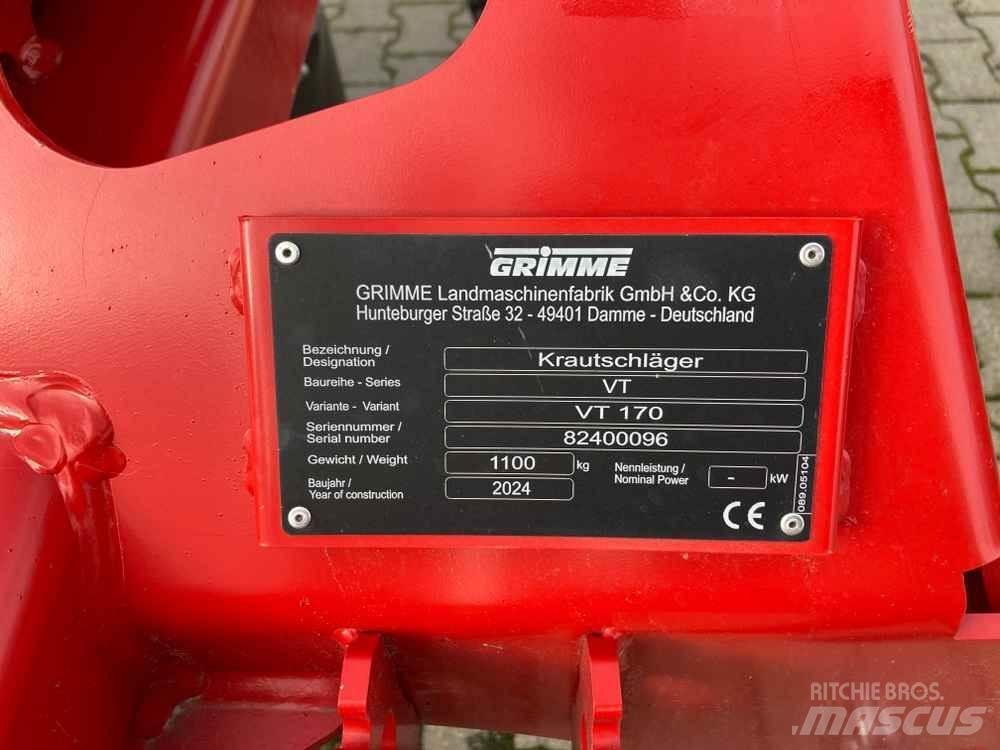 Grimme VT 170 Lauksaimniecība- Citi