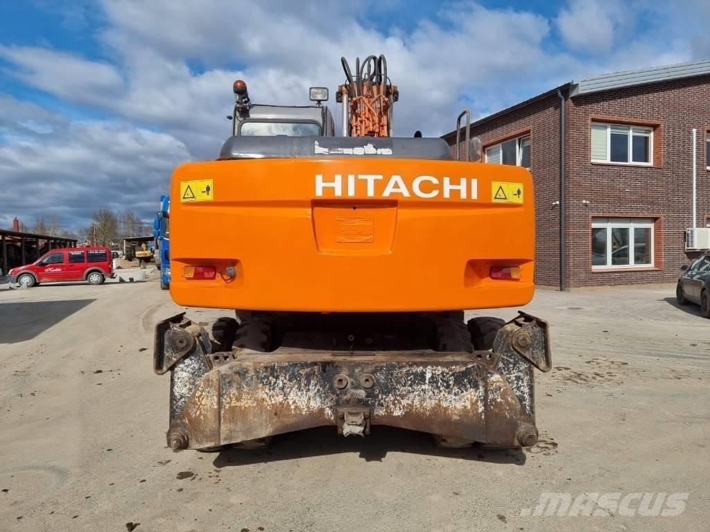 Hitachi ZX 160 W Ekskavatori uz riteņiem