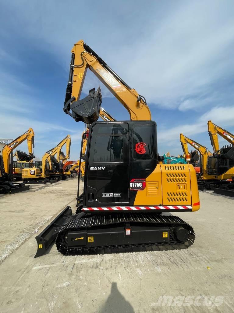 Sany 75 Kāpurķēžu ekskavatori