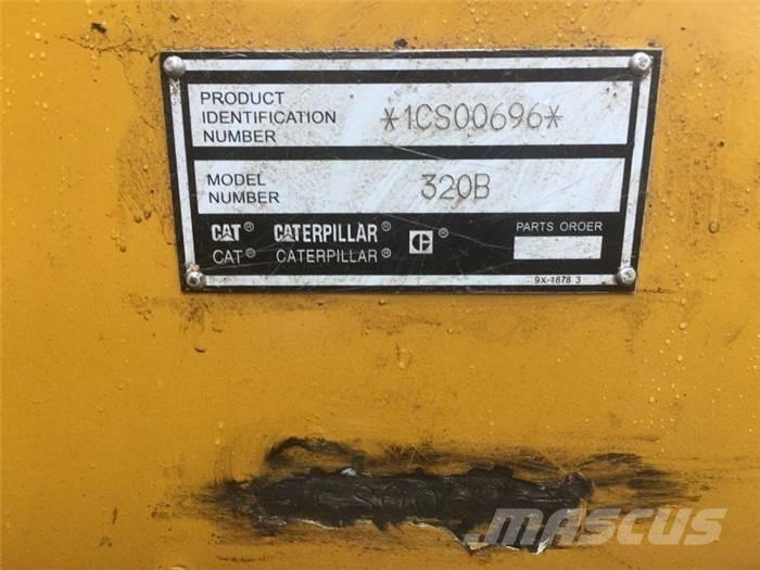 CAT 320 B Kāpurķēžu ekskavatori