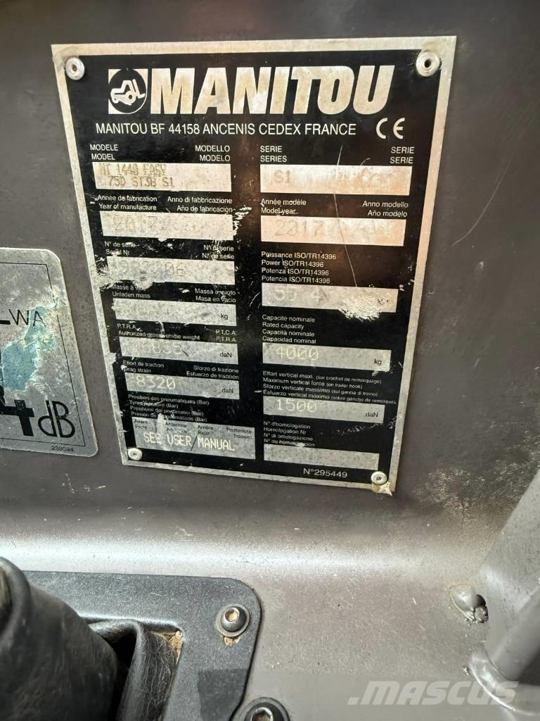 Manitou MT 1440 Teleskopiskie manipulatori