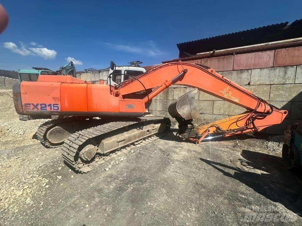 Fiat-Hitachi EX 215 Kāpurķēžu ekskavatori