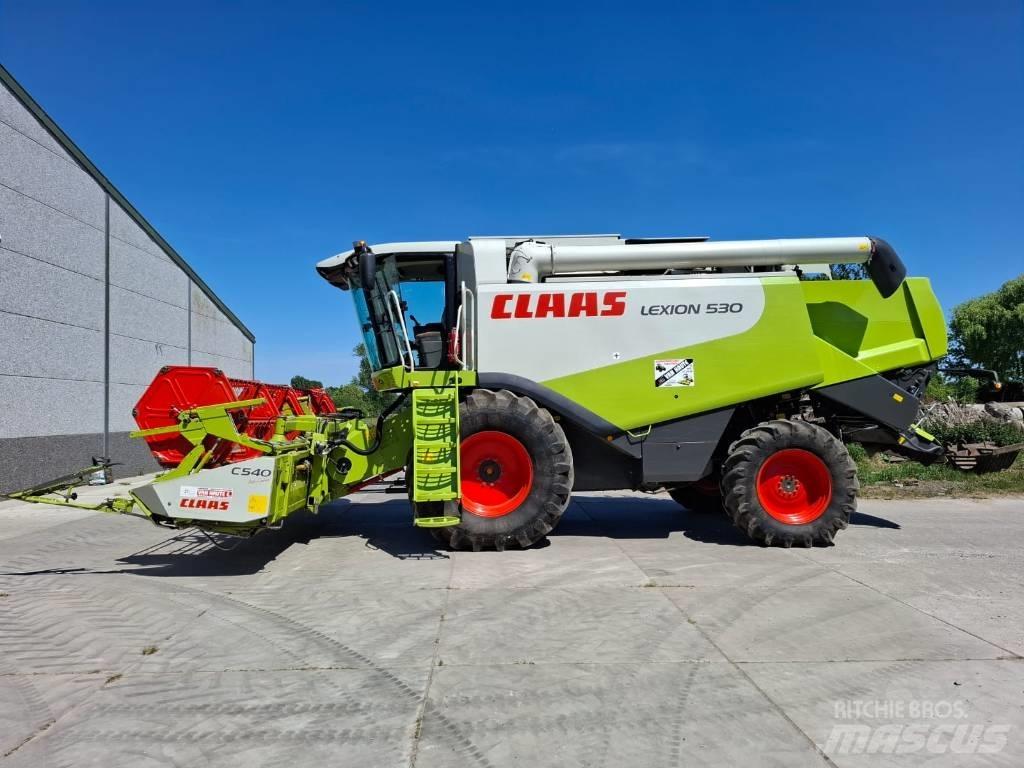 CLAAS Lexion 530 Ražas novākšanas kombaini