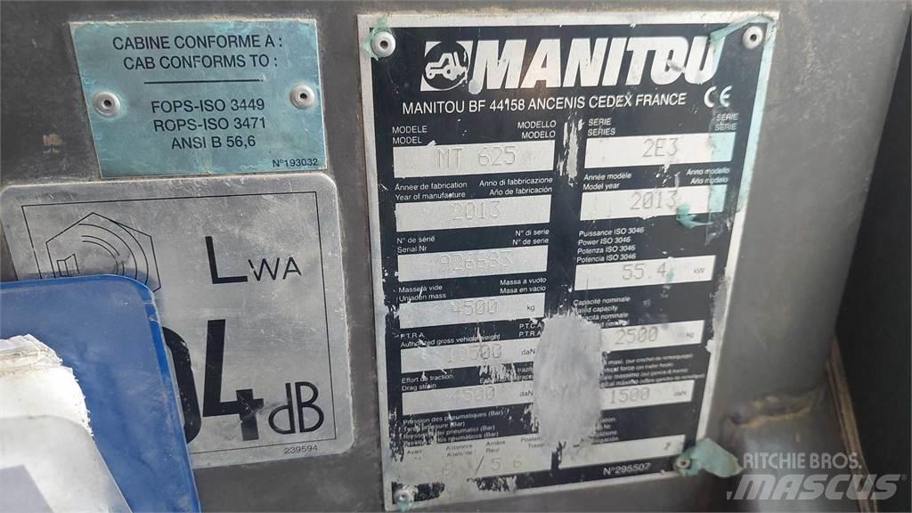 Manitou MT625T Teleskopiskie manipulatori