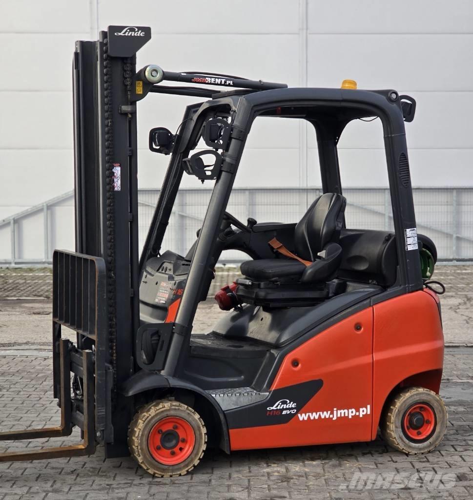Linde H 16 T - 01 LPG tehnika