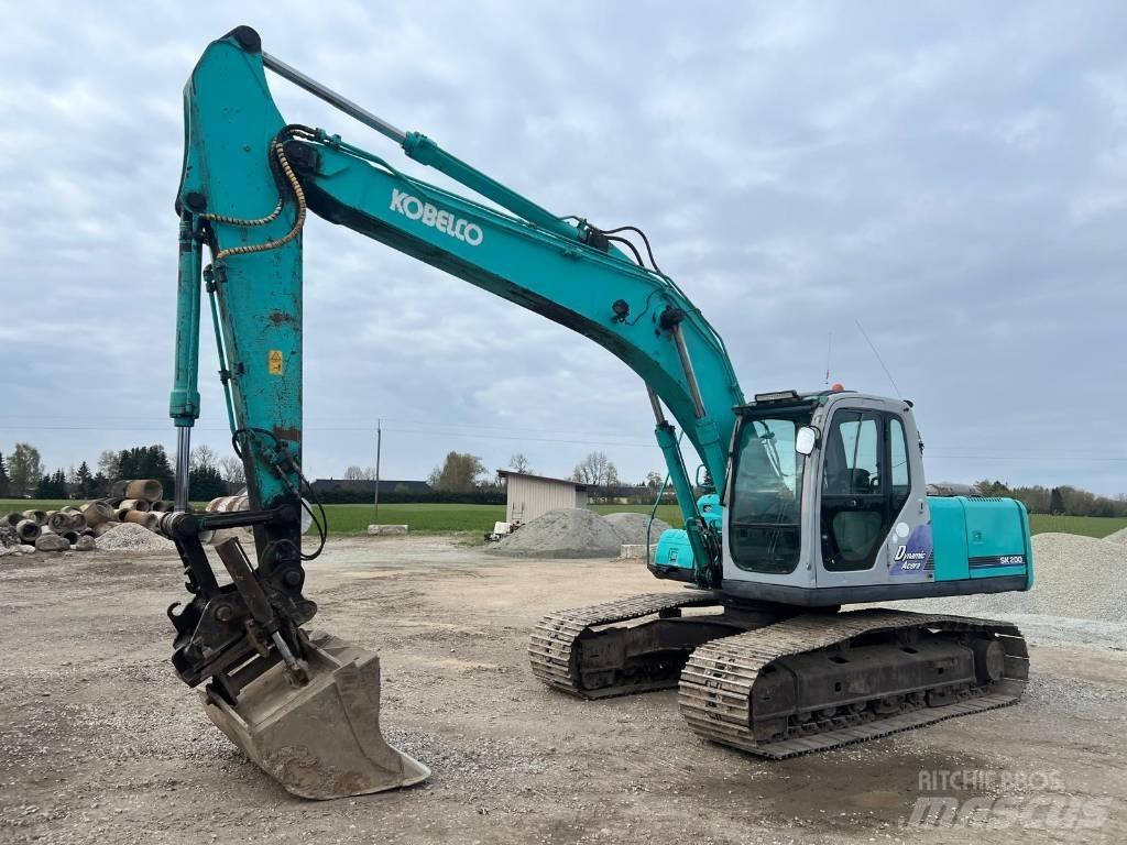 Kobelco SK 200-6 E Kāpurķēžu ekskavatori