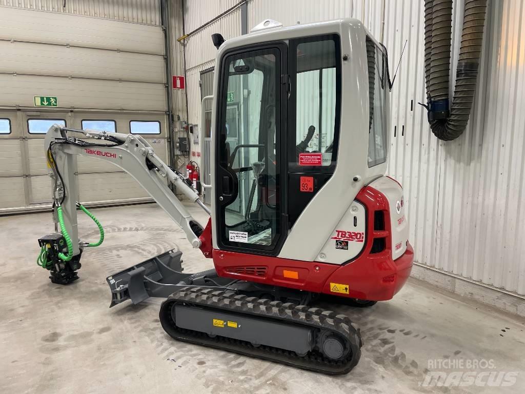 Takeuchi TB 320 Mini ekskavatori < 7 t