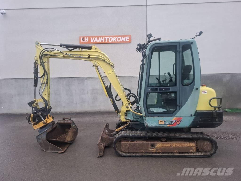 Yanmar B 37 V Mini ekskavatori < 7 t