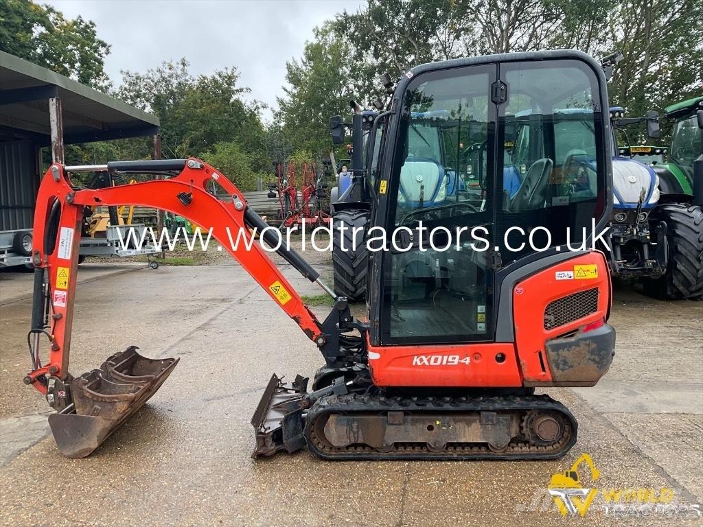 Kubota KX 019-4 Mini ekskavatori < 7 t