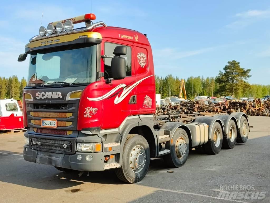  DAMAGED Scania R 730 Šasija ar kabīni