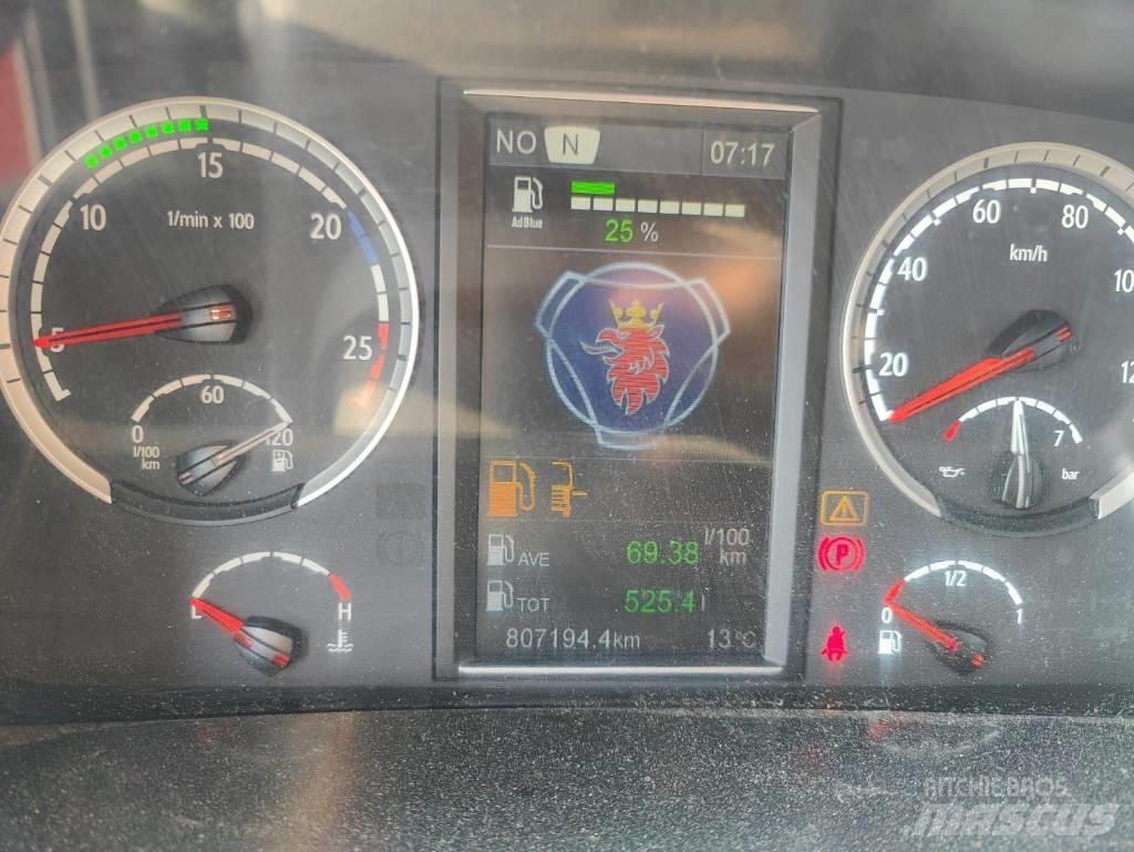 DAMAGED Scania R 730 Šasija ar kabīni
