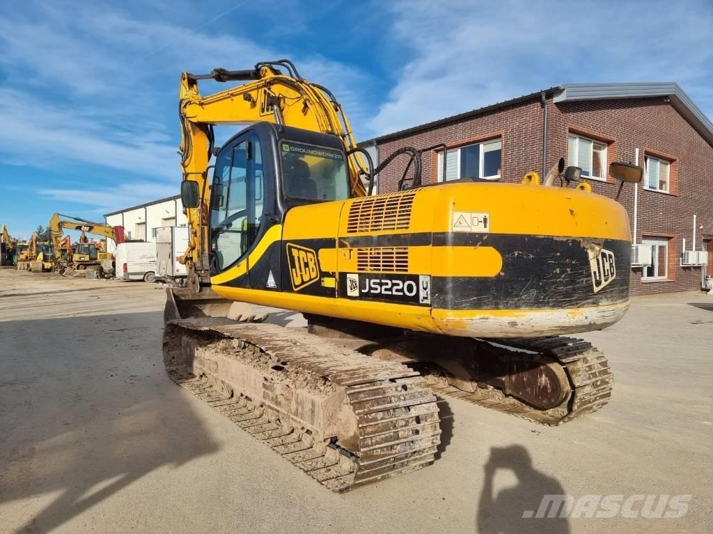 JCB JS 220 LC Kāpurķēžu ekskavatori
