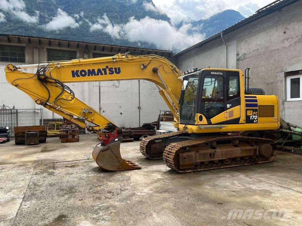 Komatsu PC 170 LC-10 Kāpurķēžu ekskavatori
