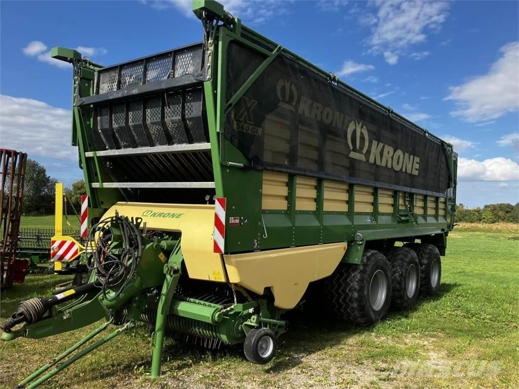 Krone ZX 560 GL Savācējpiekabes