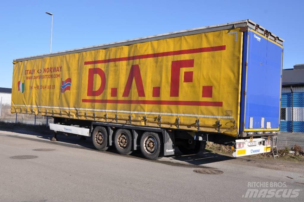 Krone Trailer Tents puspiekabes