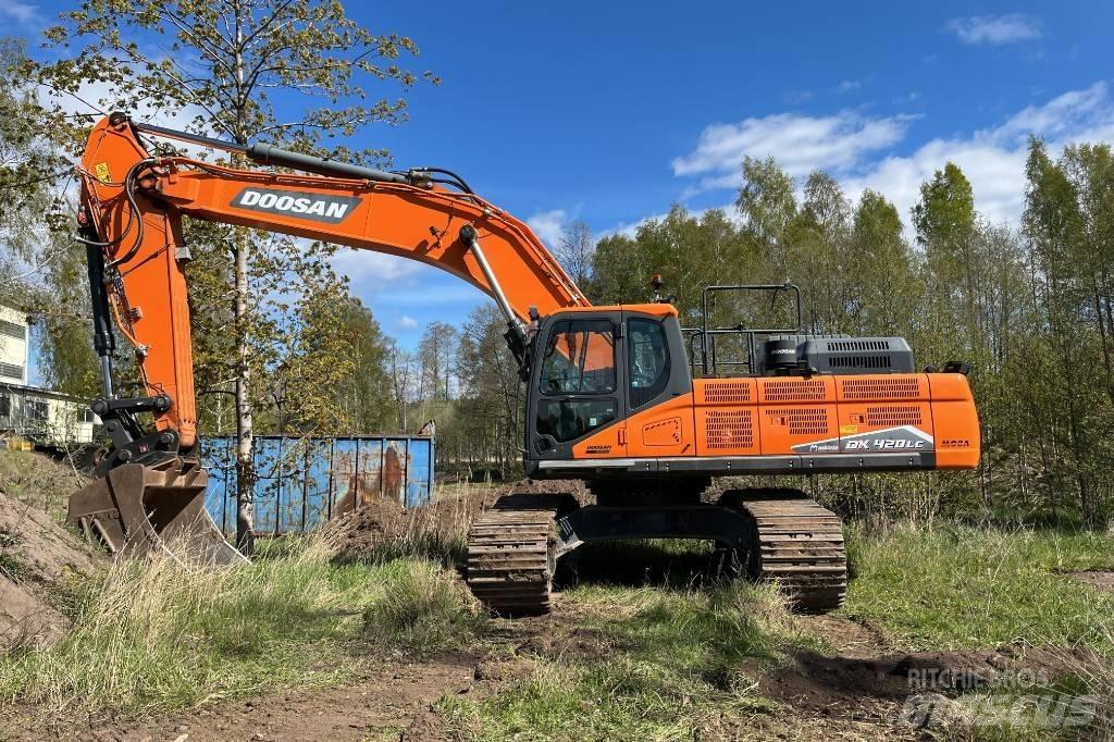 Doosan DX 420 LC Kāpurķēžu ekskavatori