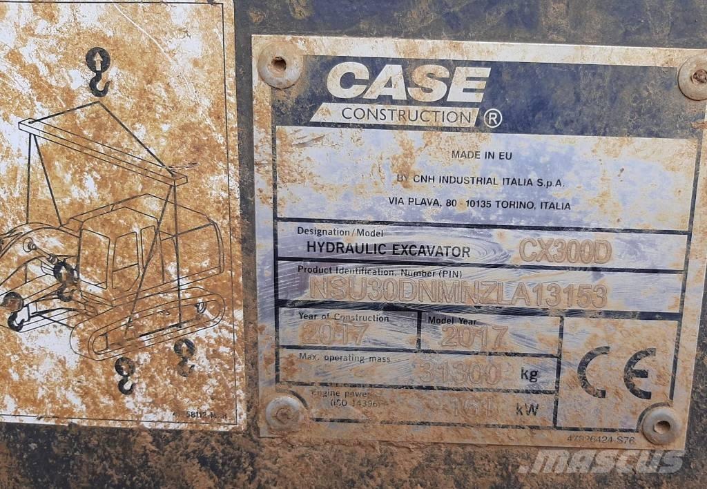 CASE CX 300 D Iekraušanas tehnika- Citi
