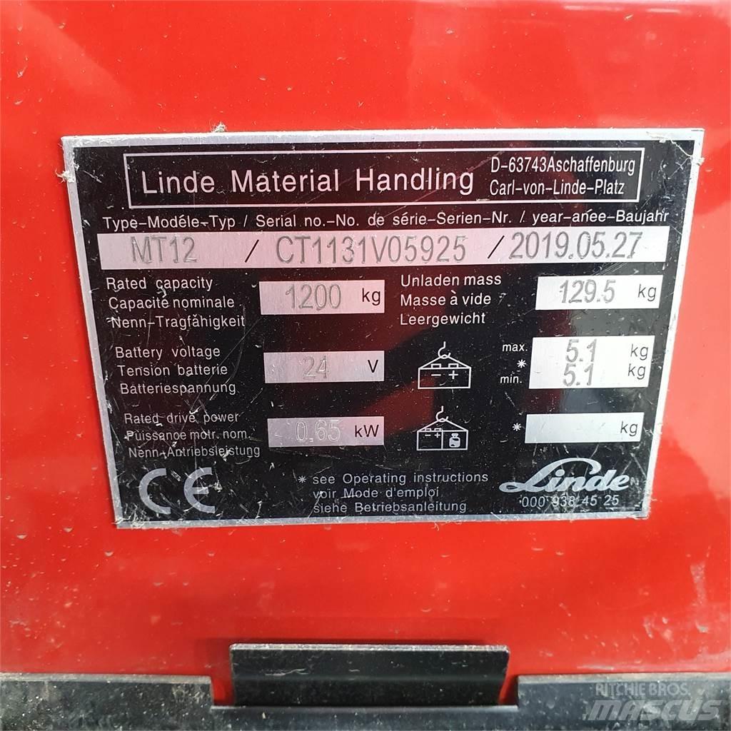 Linde #N/A Zemie palešu pacēlāji