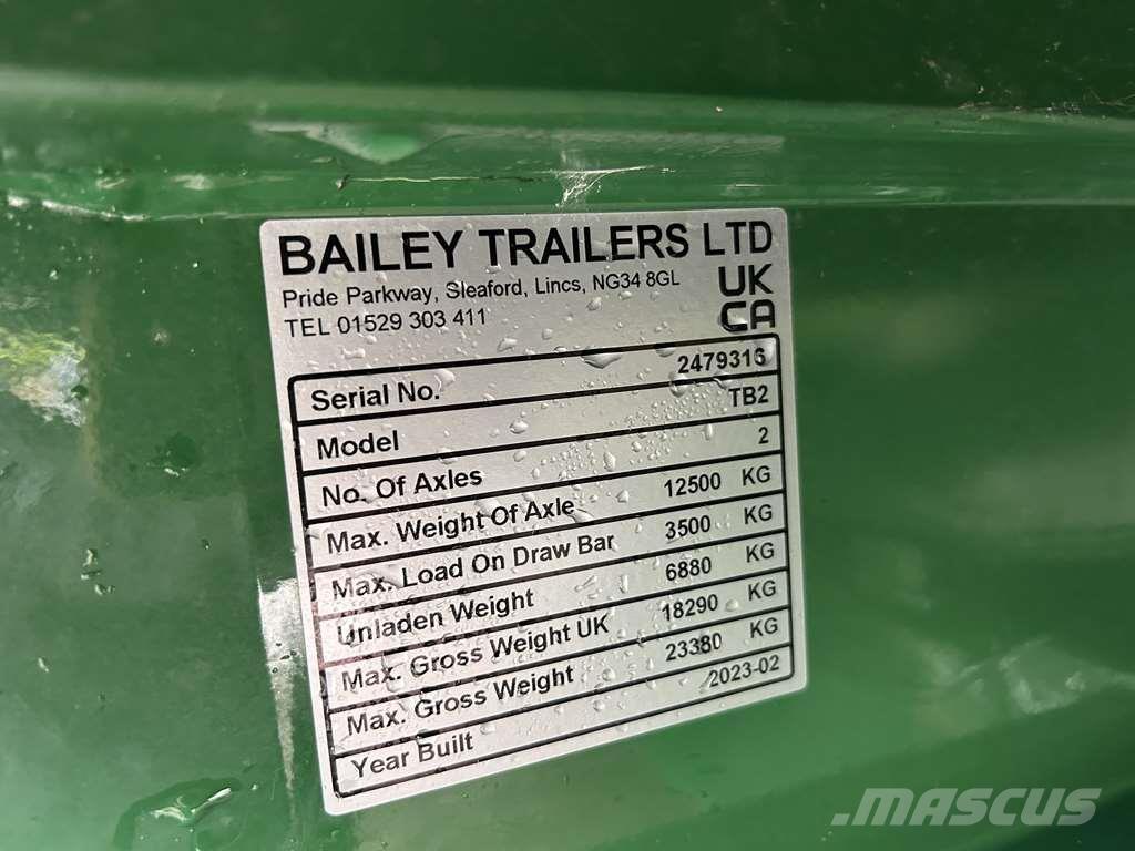 Bailey TB2 16t Būvniecība- Citi