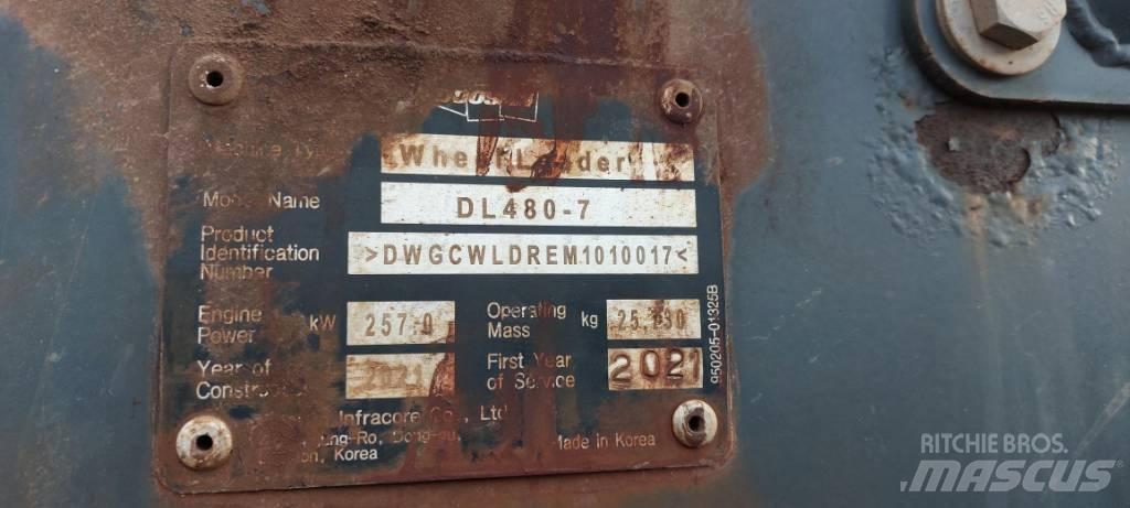 Doosan DL 480-7 Ekskavatori uz riteņiem