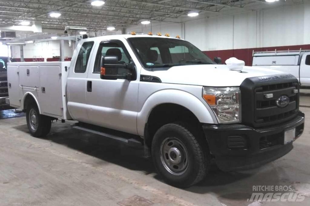 Ford F 350 XL SD Vieglais kravas automobilis/izkraušana no sāniem