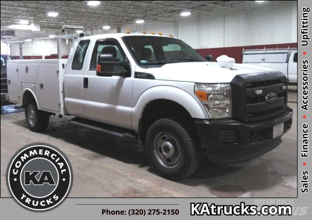 Ford F 350 XL SD Vieglais kravas automobilis/izkraušana no sāniem