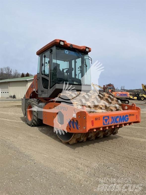 XCMG CV83PDU Vienvalča grunts veltņi