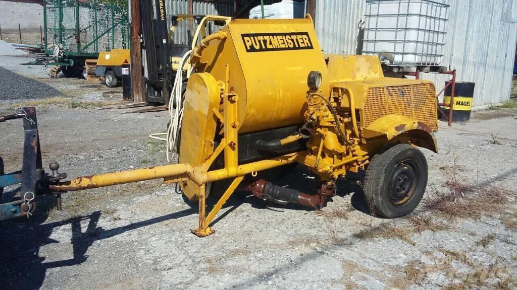 Putzmeister P 13 E Betona-klona sūkņi