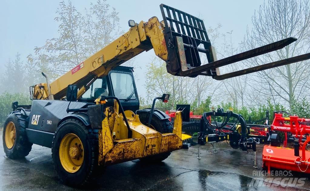 CAT TH 63 Teleskopiskie manipulatori