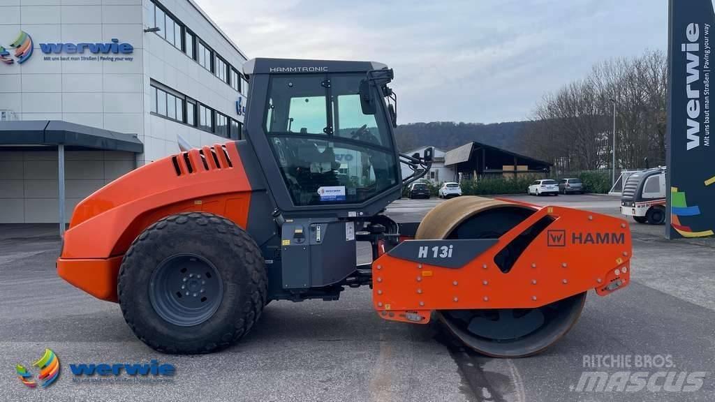Hamm H13 i Vienvalča grunts veltņi