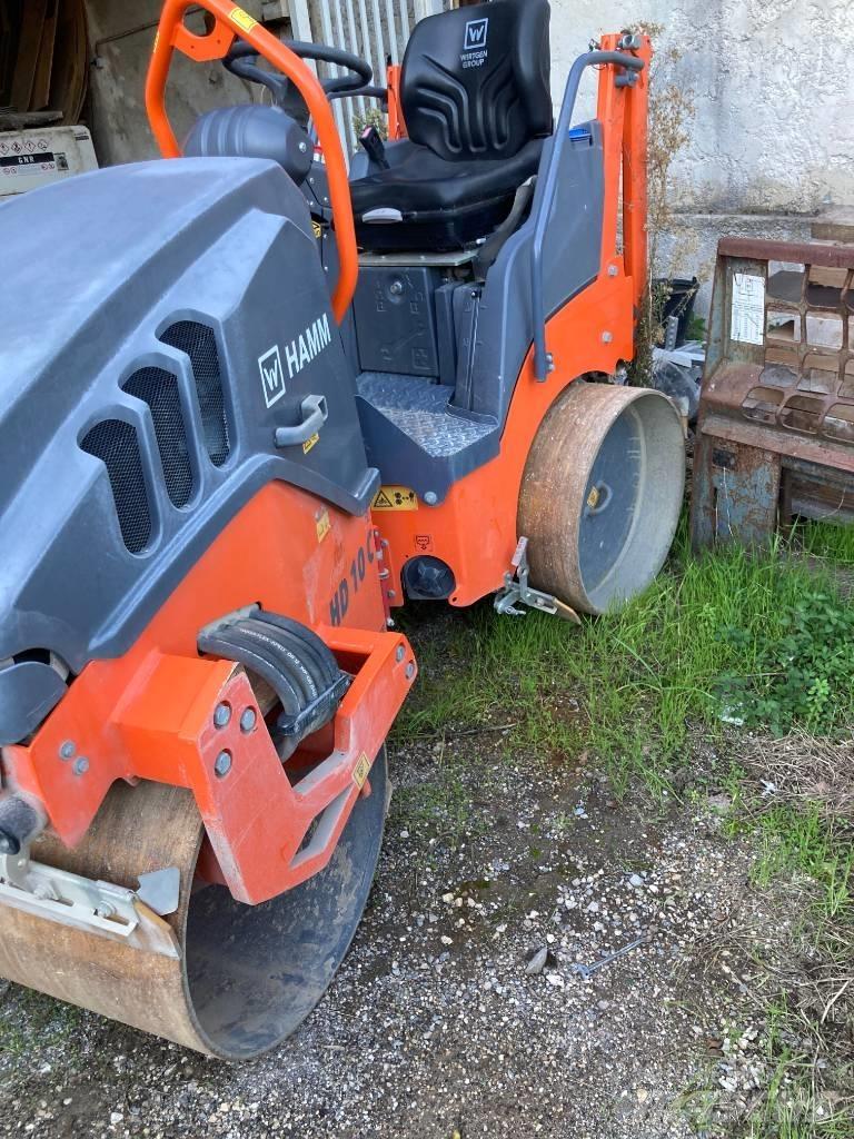 Hamm HD 10 C Divvalču grunts veltņi